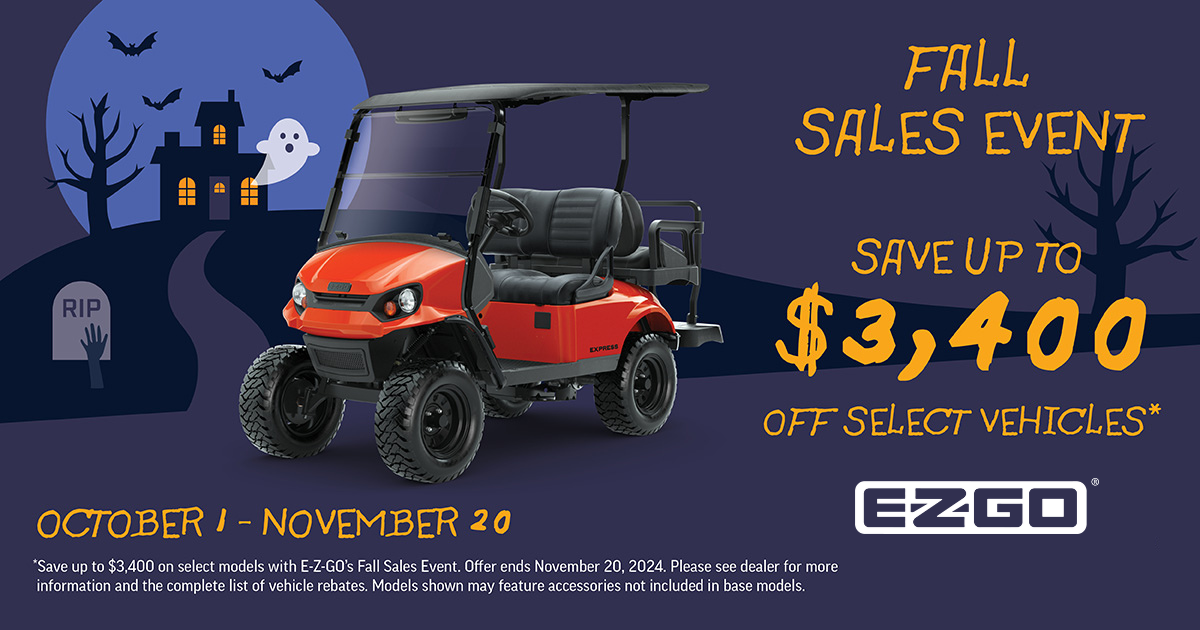 E-Z-GO Fall Sales Event