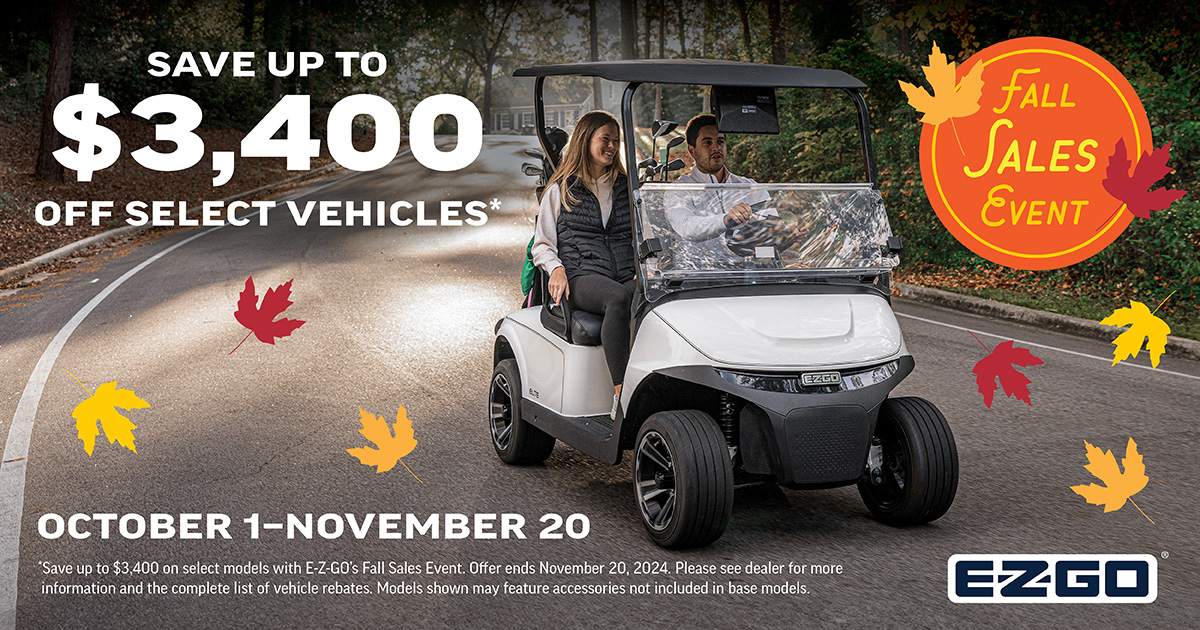 E-Z-GO Fall Sales Event