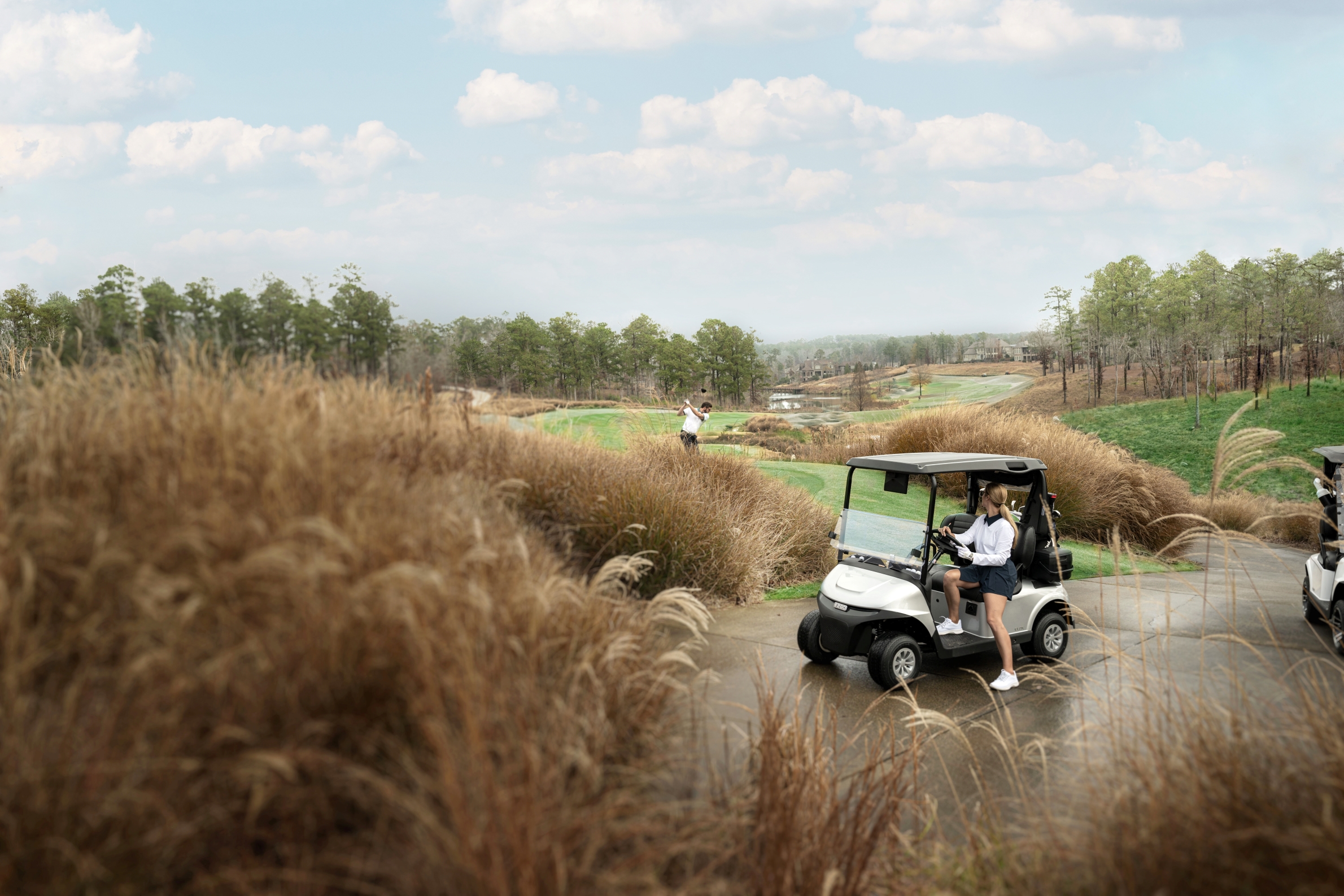 Pace Technology on an E-Z-GO Golf Cart