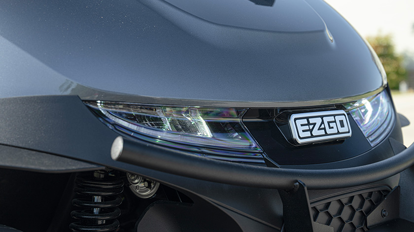 RXV 4 Front emblem and headlights