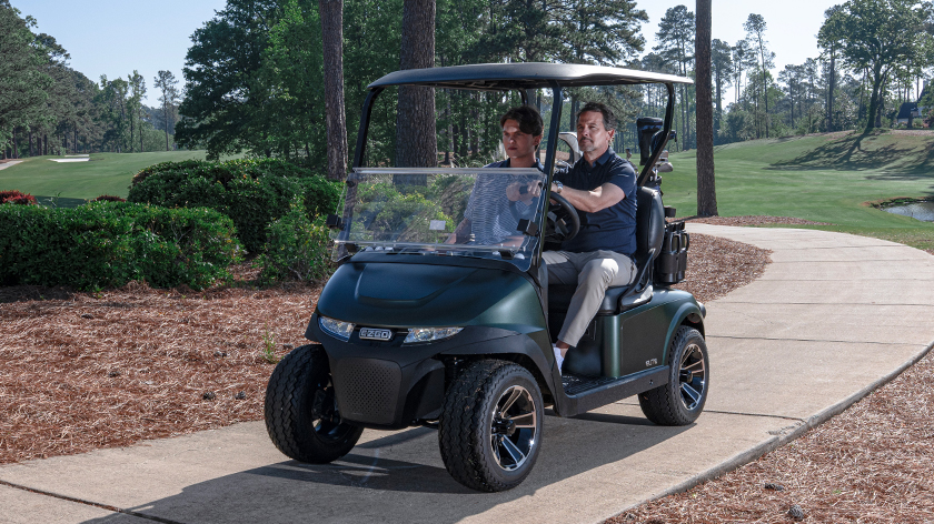 RXV 2 on golf cart path