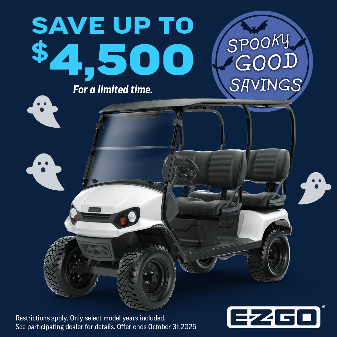 E-Z-GO Spooky Good Savings Event