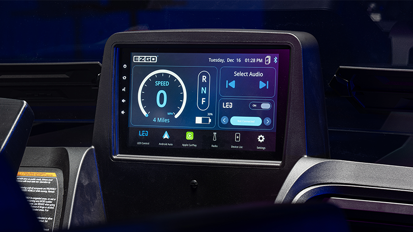 Technology screen on all new liberty