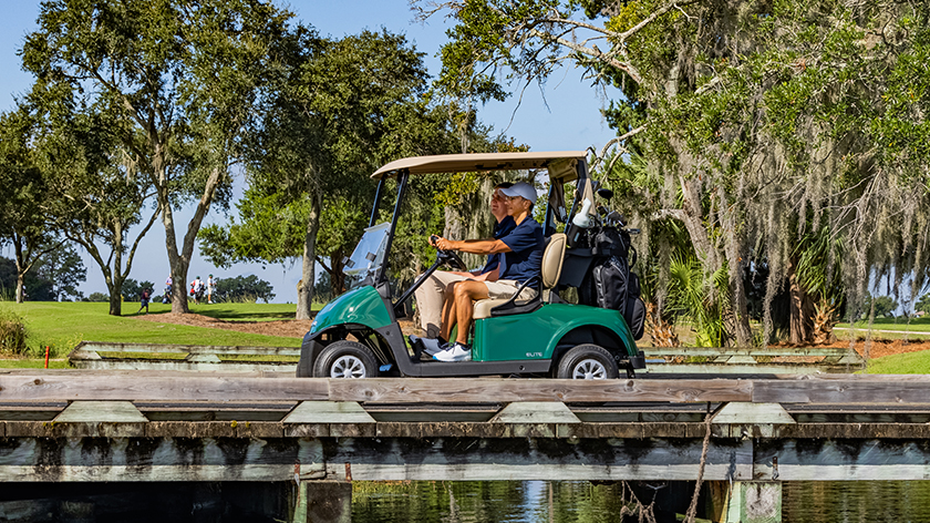 E-Z-GO certified pre-owned RXV fleet used electric vehicle