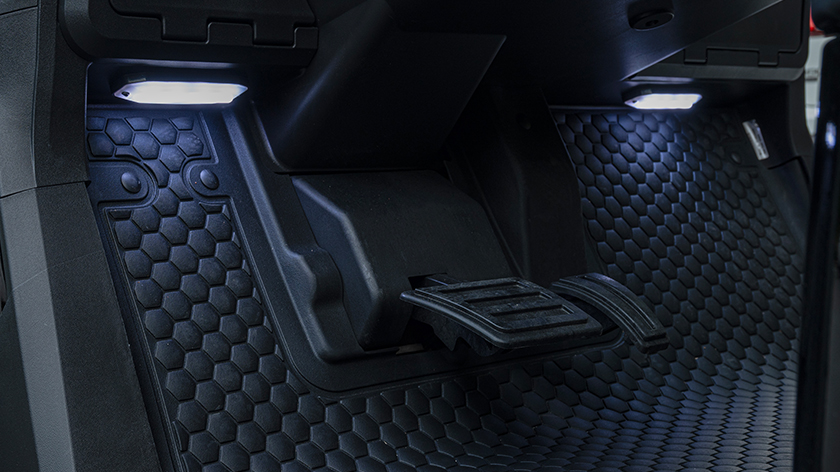 E-Z-GO floorboard lights
