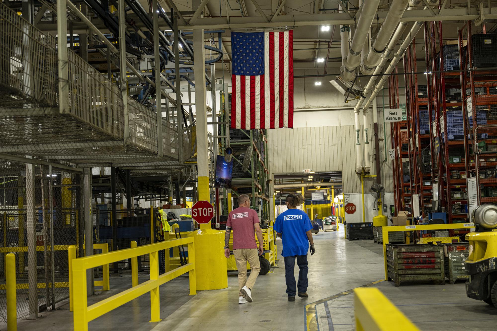 Augusta, GA E-Z-GO Plant Floor