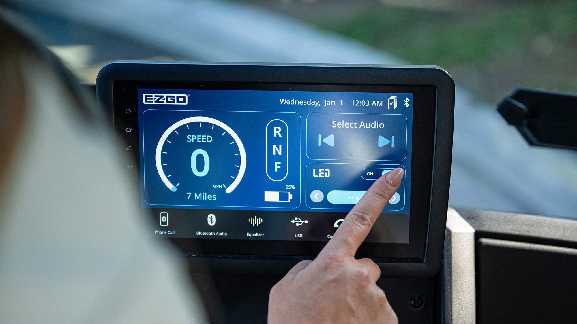 Never Miss A Beat with E-Z-GO's Technology Package | E-Z-GO®