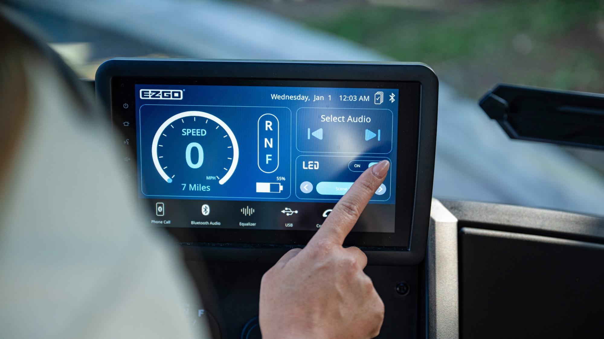 IntelliScreen on E-Z-GO vehicles