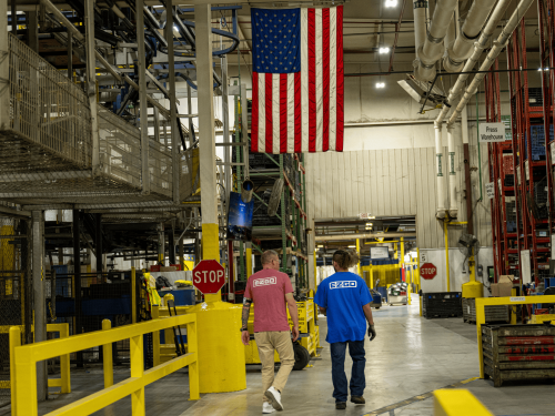 E-Z-GO Plant Floor in Augusta, GA