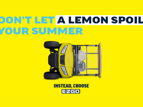 Don't Let A Lemon Spoil Your Summer. Instead, Choose E-Z-GO Graphic