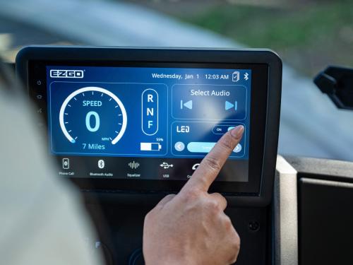 IntelliScreen on E-Z-GO vehicles