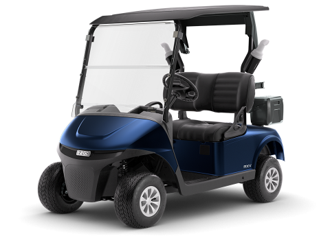 E-Z-GO RXV golf fleet vehicle in elite or gas powertrain